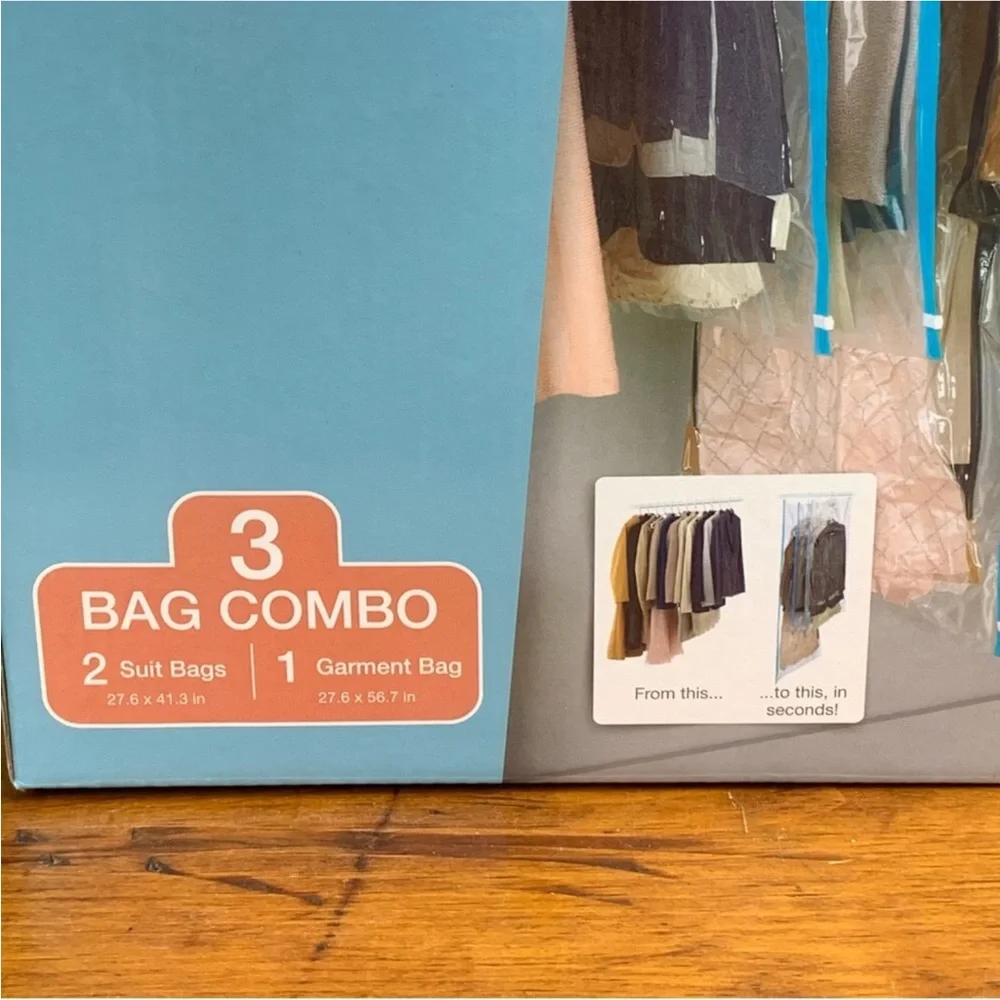 Whitmor | Spacemaker Hanging Bags - Picture 5 of 5